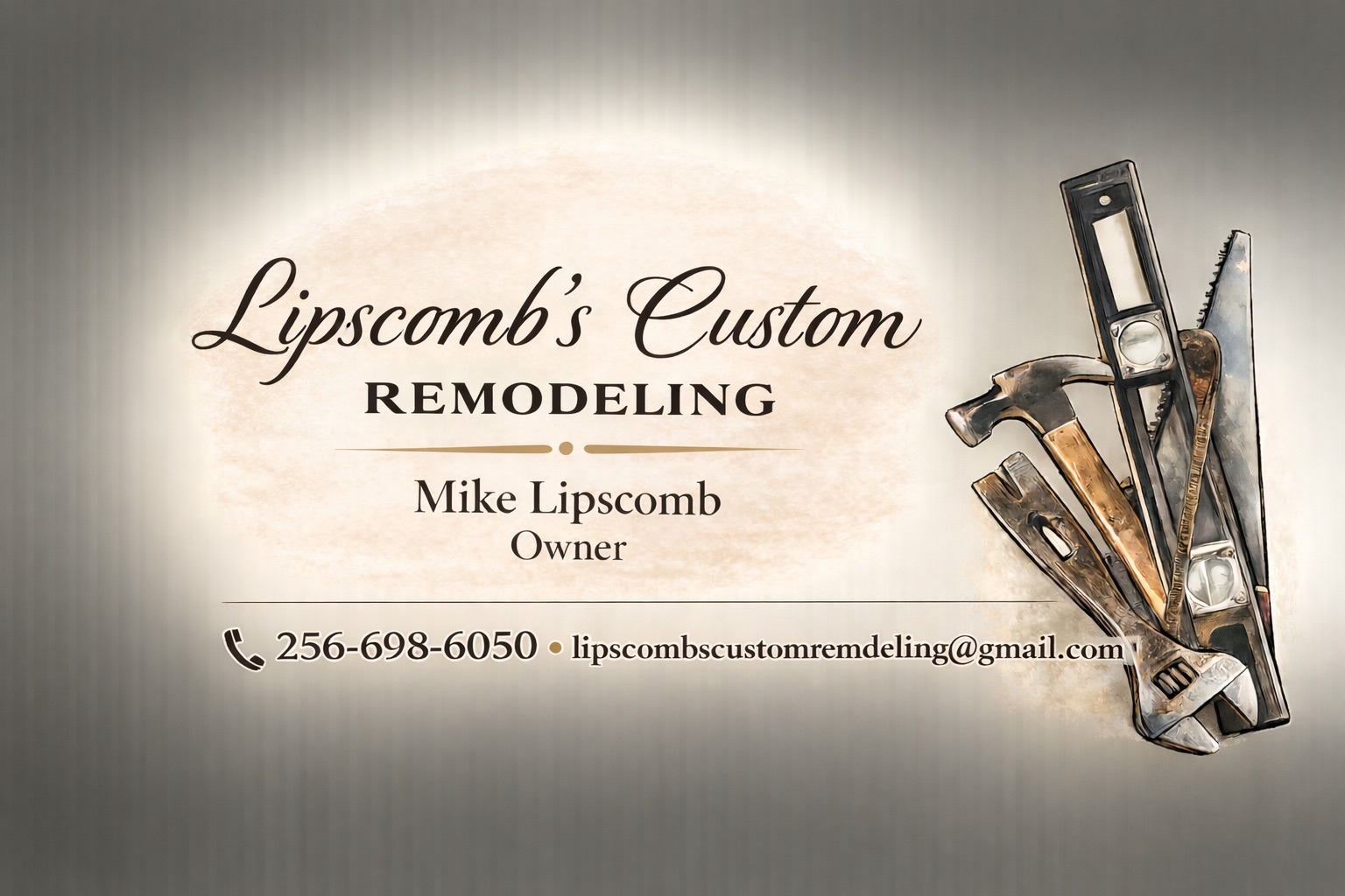 Lipscomb's Custom Remodeling Logo